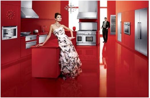 thermador kitchen red thermador kitchen red